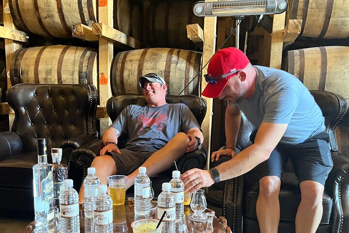 Still drinking from barrels in style